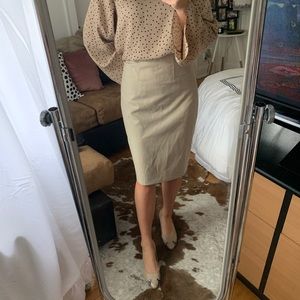 Tan Ann Taylor skirt